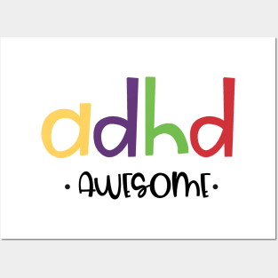 Adhd Awesome Posters and Art